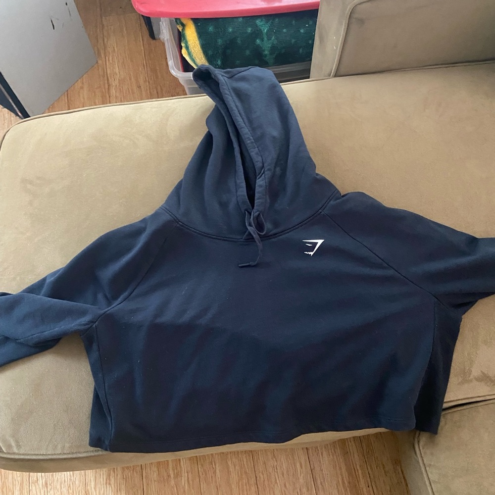 Gymshark Cropped Hoodie Size XL
